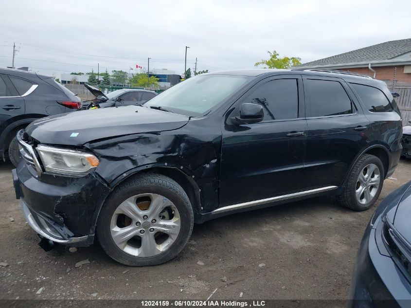 2014 Dodge Durango Sxt VIN: 1C4RDJAG0EC587898 Lot: 12024159