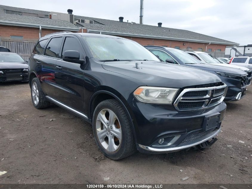 2014 Dodge Durango Sxt VIN: 1C4RDJAG0EC587898 Lot: 12024159