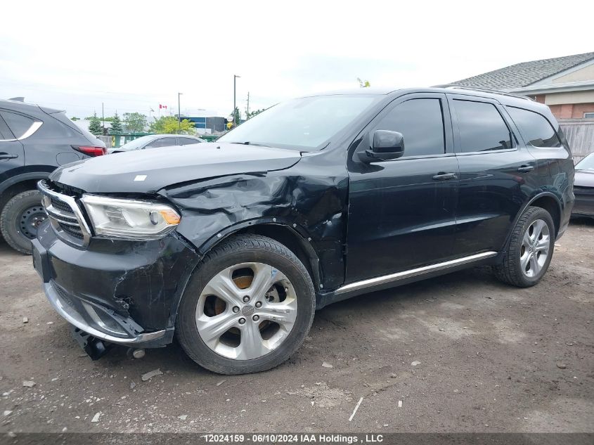 2014 Dodge Durango Sxt VIN: 1C4RDJAG0EC587898 Lot: 12024159