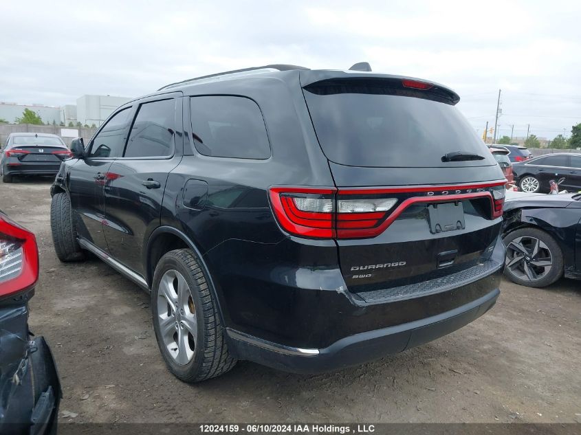 2014 Dodge Durango Sxt VIN: 1C4RDJAG0EC587898 Lot: 12024159