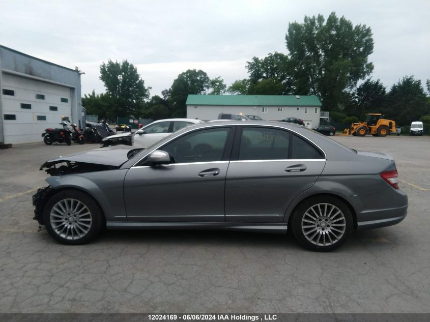 2009 Mercedes-Benz C 300 4Matic VIN: WDDGF81X19F357937 Lot: 12024169
