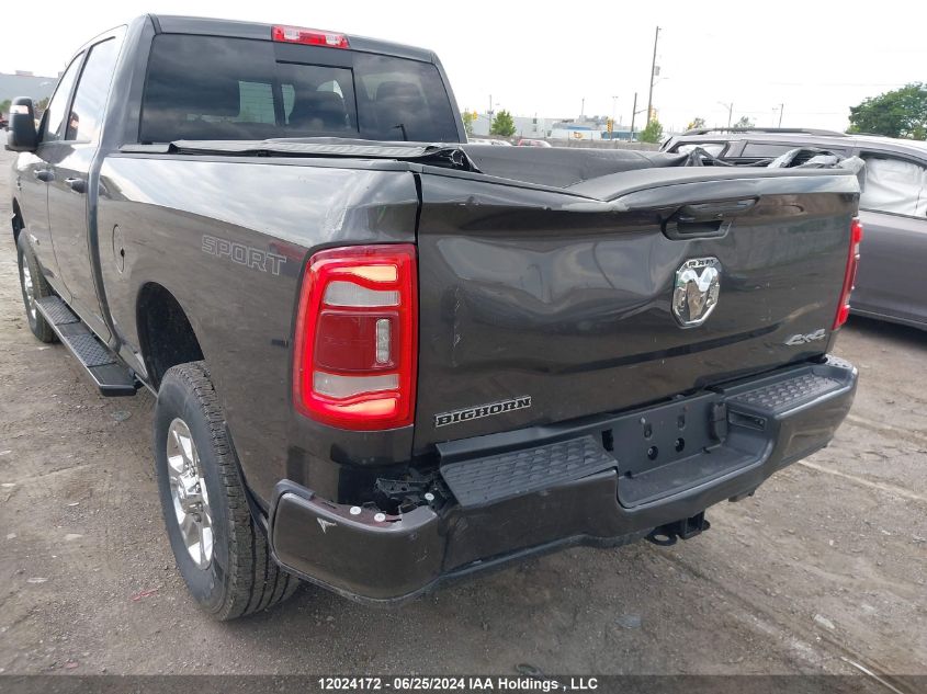 2023 Dodge Ram 2500 VIN: 3C6UR5DL6PG600222 Lot: 12024172