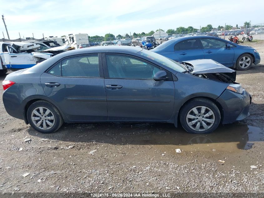 2014 Toyota Corolla Ce/Le/S VIN: 2T1BURHE9EC165009 Lot: 12024175