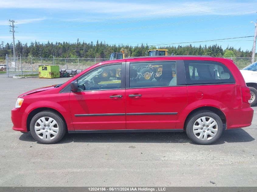 2013 Dodge Grand Caravan Se VIN: 2C4RDGBG4DR730259 Lot: 12024186