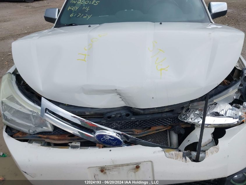 2010 Ford Focus VIN: 1FAHP3FN4AW250185 Lot: 12024193