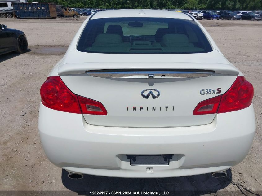 2008 Infiniti G35 VIN: JNKBV61F28M279292 Lot: 12024197