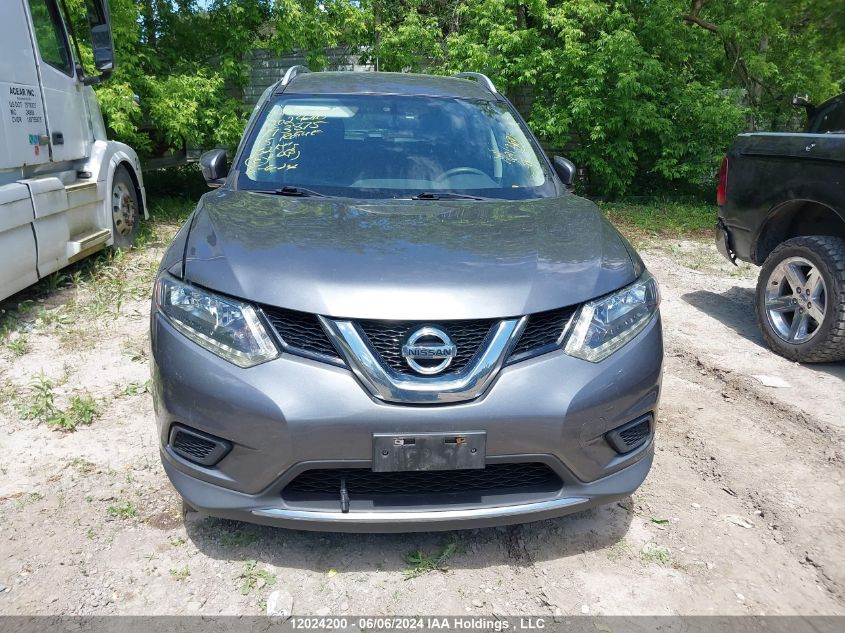 2015 Nissan Rogue S/Sl/Sv VIN: 5N1AT2MT5FC793875 Lot: 12024200