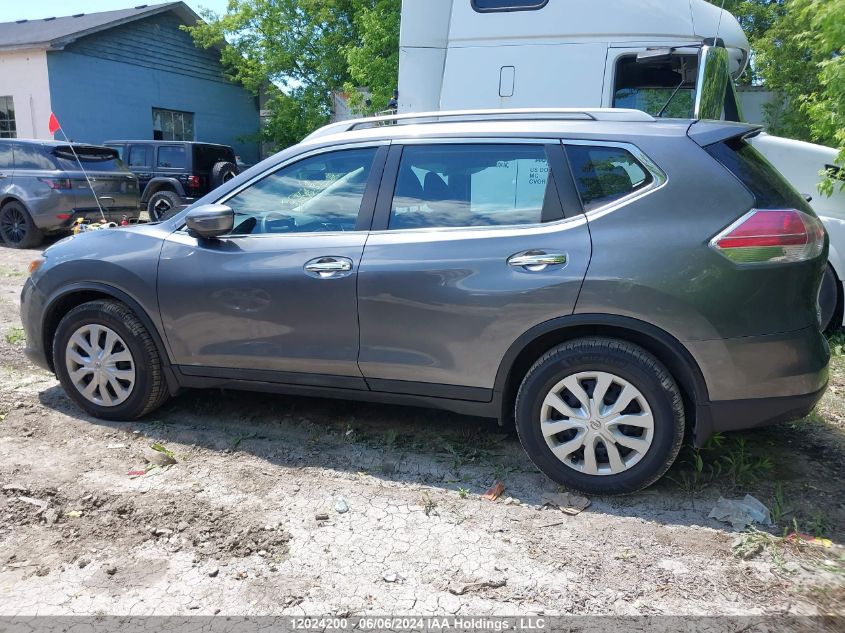 2015 Nissan Rogue S/Sl/Sv VIN: 5N1AT2MT5FC793875 Lot: 12024200