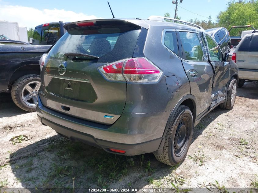 2015 Nissan Rogue S/Sl/Sv VIN: 5N1AT2MT5FC793875 Lot: 12024200