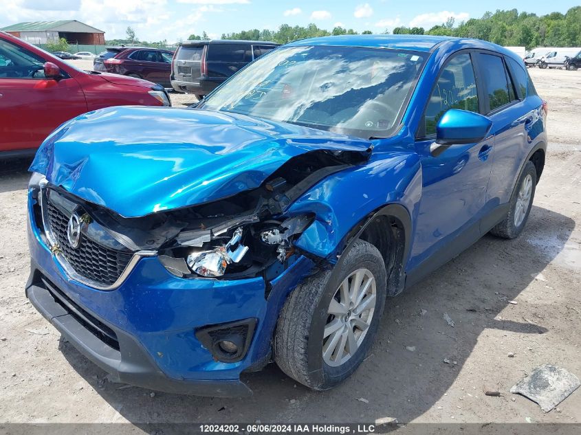 2013 Mazda Cx-5 VIN: JM3KE4CE3D0126990 Lot: 12024202