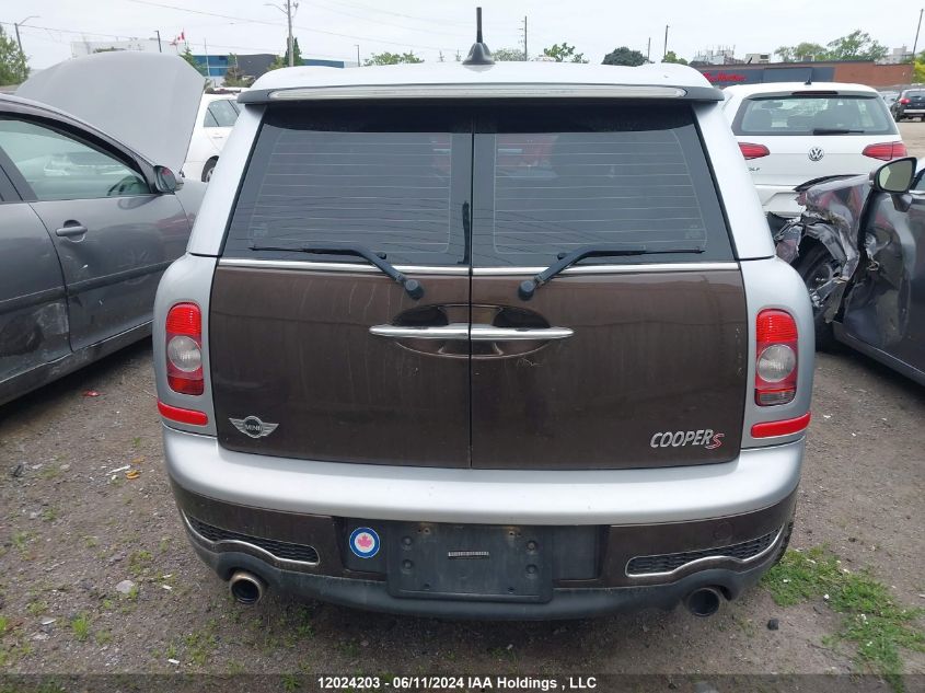 2010 Mini Cooper Clubman VIN: WMWMM3C54ATP94013 Lot: 12024203