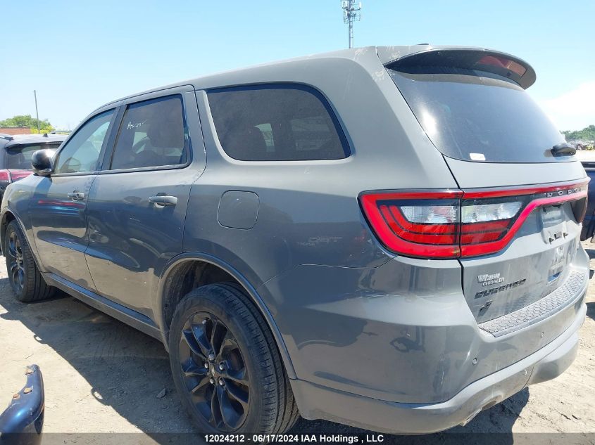 2021 Dodge Durango Gt VIN: 1C4RDJDG9MC804553 Lot: 12024212