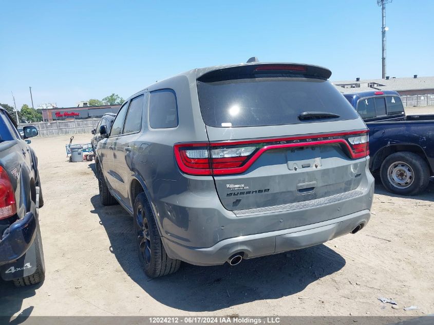 2021 Dodge Durango Gt VIN: 1C4RDJDG9MC804553 Lot: 12024212