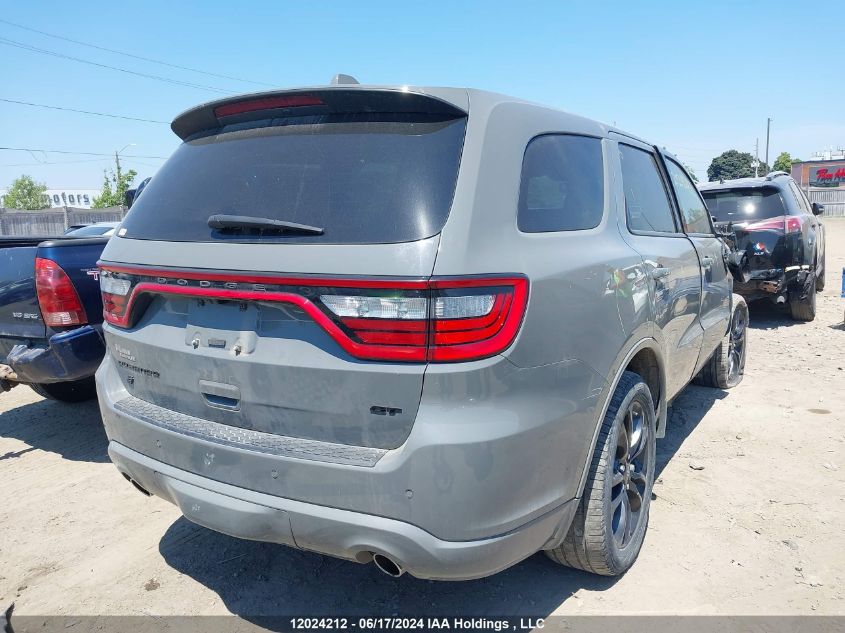 2021 Dodge Durango Gt VIN: 1C4RDJDG9MC804553 Lot: 12024212