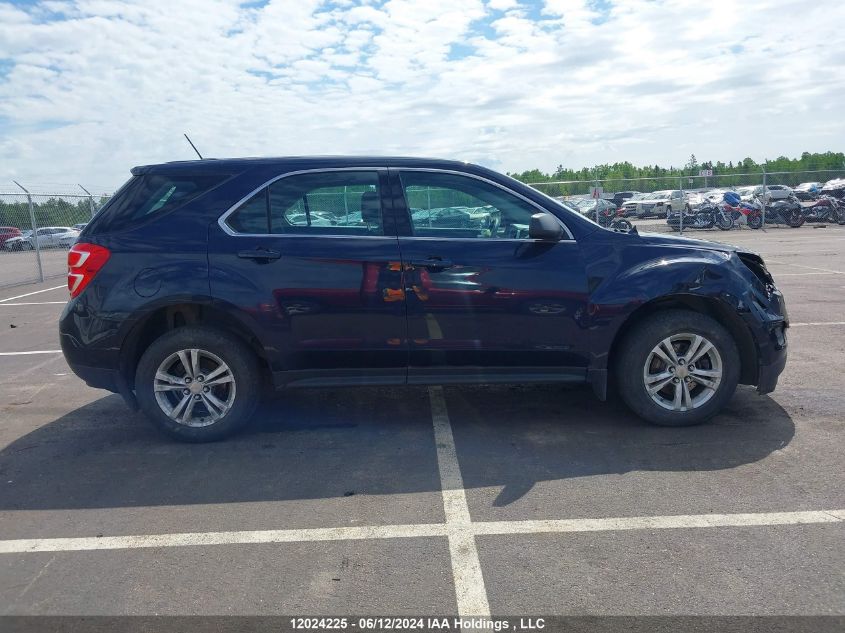 2017 Chevrolet Equinox VIN: 2GNALBEK6H1529297 Lot: 12024225