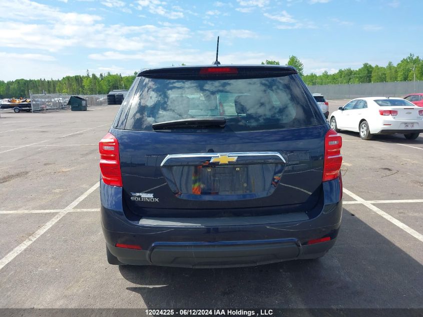 2017 Chevrolet Equinox VIN: 2GNALBEK6H1529297 Lot: 12024225