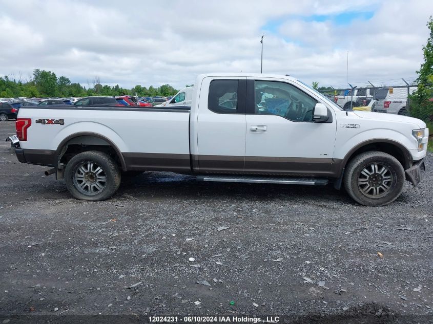 2017 Ford F150 Super Cab VIN: 1FTFX1EGXHKD99856 Lot: 12024231