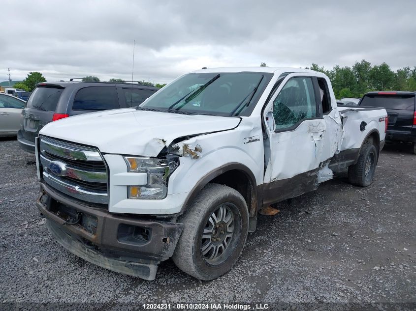 2017 Ford F150 Super Cab VIN: 1FTFX1EGXHKD99856 Lot: 12024231