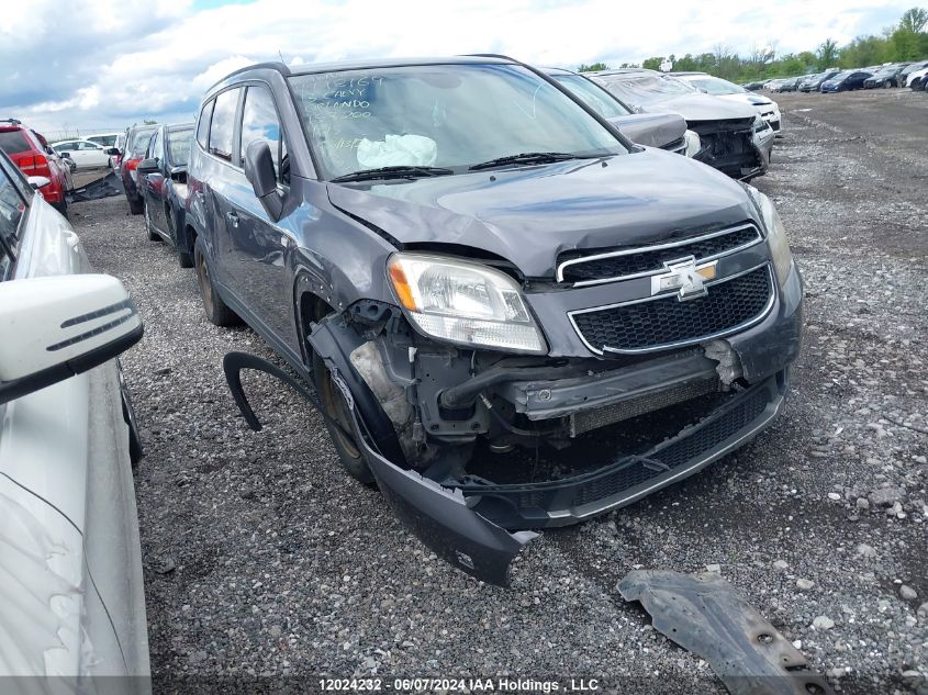 2013 Chevrolet Orlando VIN: KL77P3ET6DK153200 Lot: 12024232