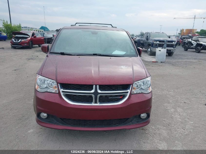 2019 Dodge Grand Caravan Sxt VIN: 2C4RDGCG1KR757690 Lot: 12024236