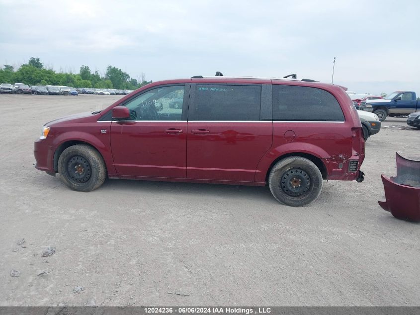 2019 Dodge Grand Caravan Sxt VIN: 2C4RDGCG1KR757690 Lot: 12024236