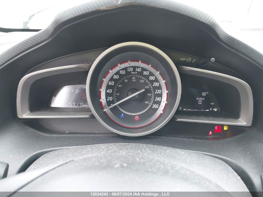 2014 Mazda Mazda3 VIN: JM1BM1L7XE1167995 Lot: 12024243