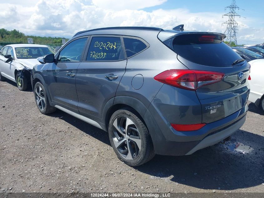 2018 Hyundai Tucson Se 1.6T VIN: KM8J3CA29JU776033 Lot: 12024244