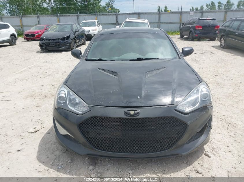 2015 Hyundai Genesis Coupe 3.8L VIN: KMHHT6KJ2FU127722 Lot: 12024250