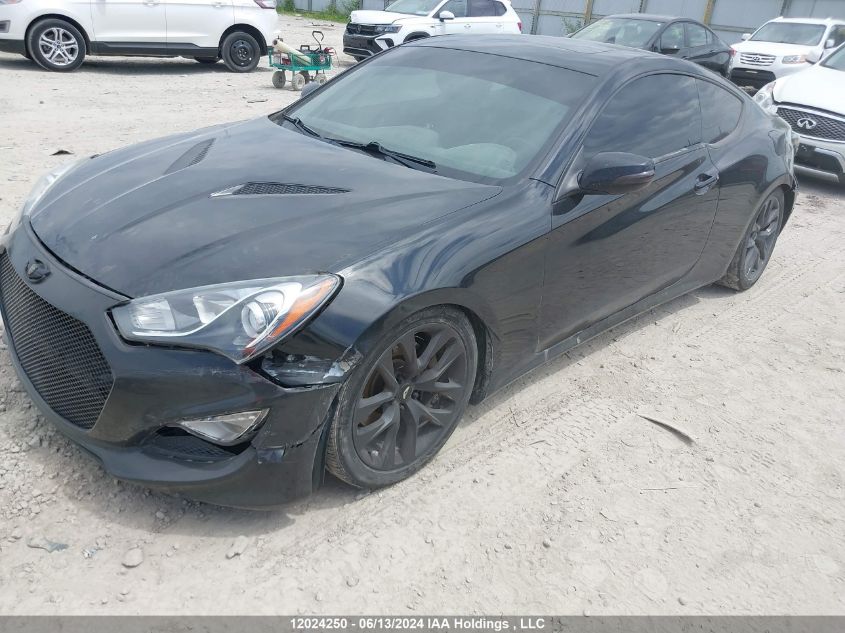 2015 Hyundai Genesis Coupe 3.8L VIN: KMHHT6KJ2FU127722 Lot: 12024250