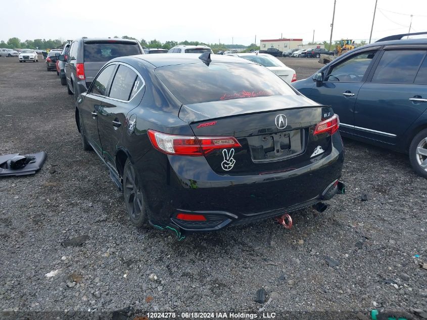 2017 Acura Ilx VIN: 19UDE2F78HA802337 Lot: 12024278