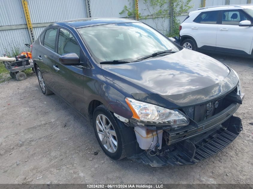 2015 Nissan Sentra VIN: 3N1AB7AP6FL670413 Lot: 12024282