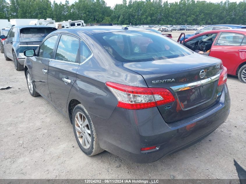 2015 Nissan Sentra VIN: 3N1AB7AP6FL670413 Lot: 12024282