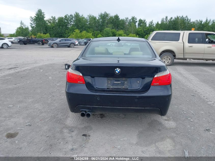 2008 BMW 5 Series VIN: WBANW53508CT34237 Lot: 12024289