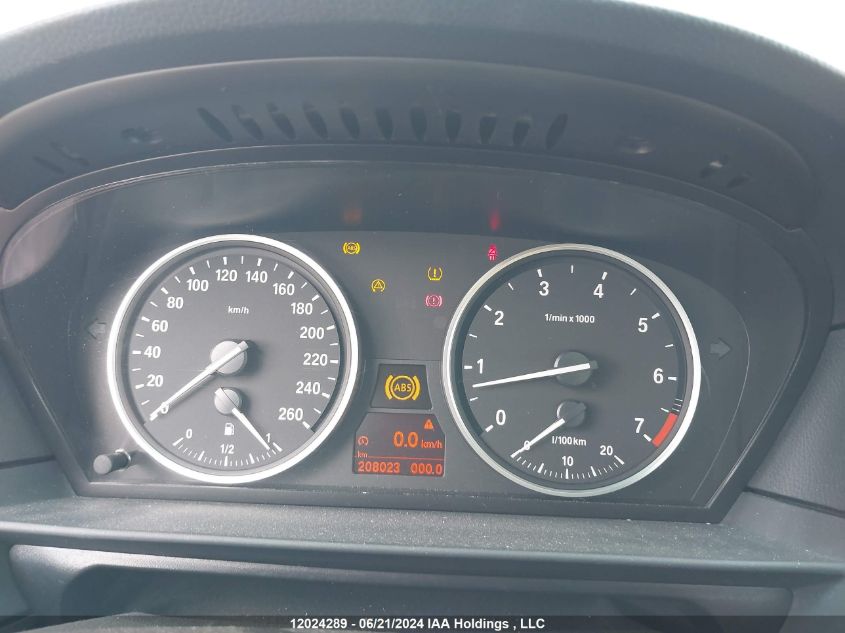 2008 BMW 5 Series VIN: WBANW53508CT34237 Lot: 12024289