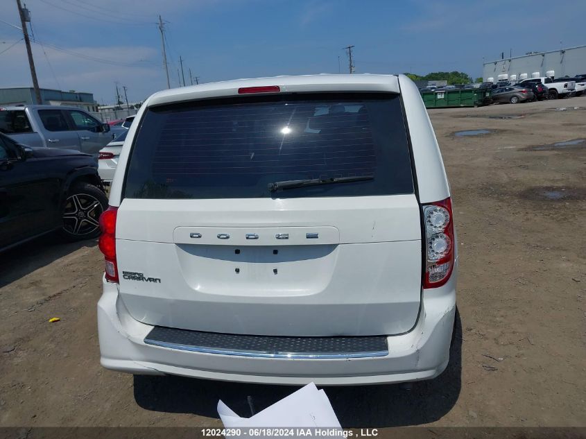 2017 Dodge Grand Caravan Cvp/Sxt VIN: 2C4RDGBG8HR597480 Lot: 12024290