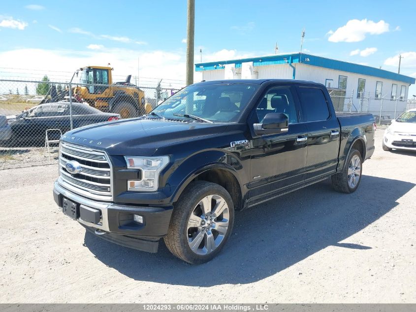 2017 Ford F-150 Limited VIN: 1FTEW1EG1HFC07778 Lot: 12024293