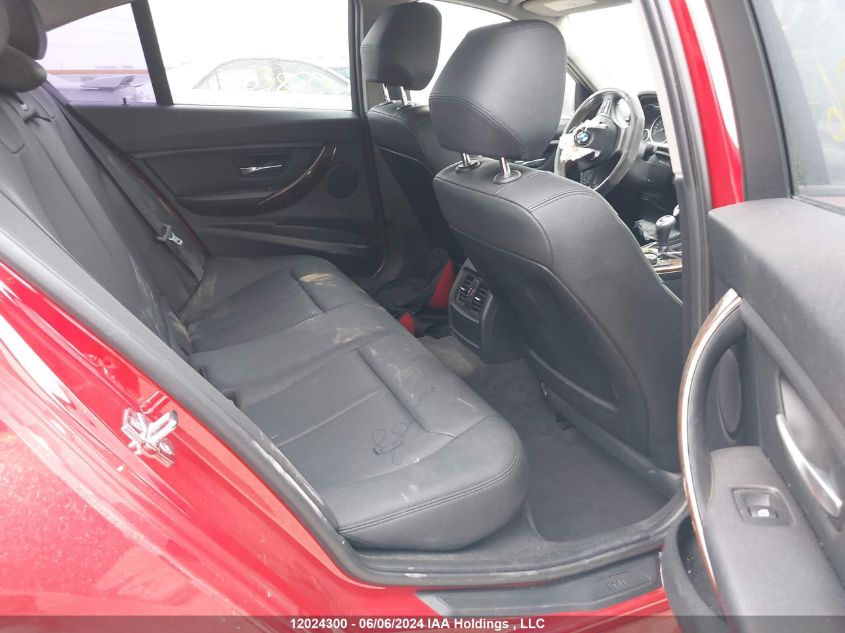 2012 BMW 320 I VIN: WBA3B1C58CF078206 Lot: 12024300