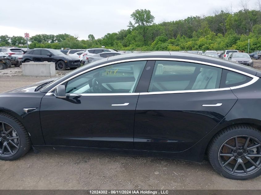 2019 Tesla Model 3 VIN: 5YJ3E1EB3KF407135 Lot: 12024302