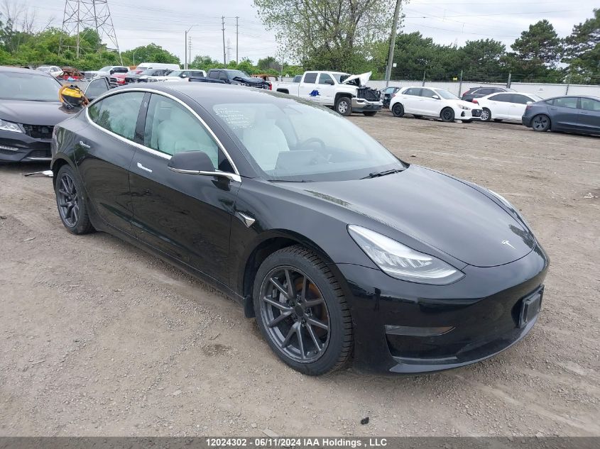 2019 Tesla Model 3 VIN: 5YJ3E1EB3KF407135 Lot: 12024302