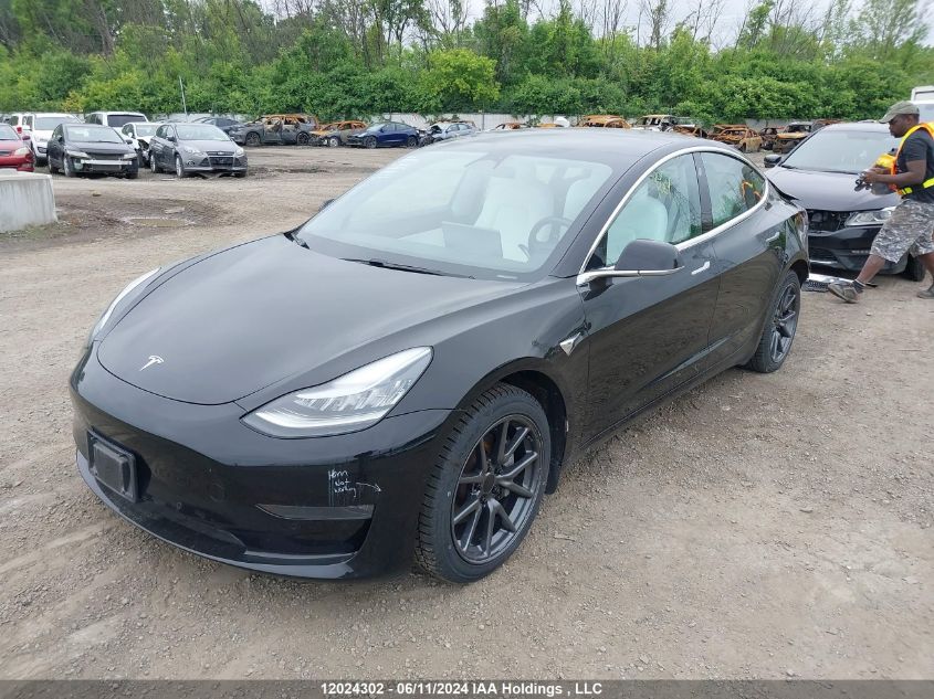 2019 Tesla Model 3 VIN: 5YJ3E1EB3KF407135 Lot: 12024302