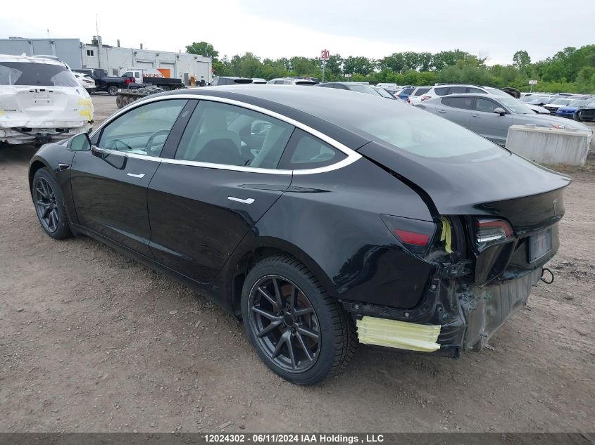 2019 Tesla Model 3 VIN: 5YJ3E1EB3KF407135 Lot: 12024302