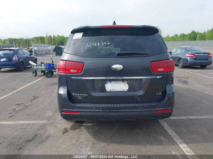 2019 Kia Sedona VIN: KNDMB5C15K6442625 Lot: 12024307