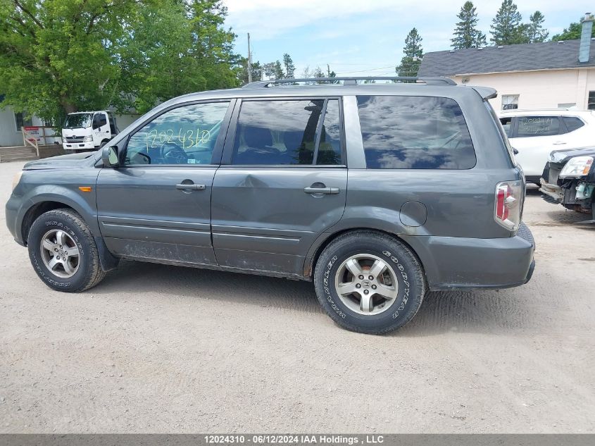 2007 Honda Pilot VIN: 2HKYF185X7H003377 Lot: 12024310
