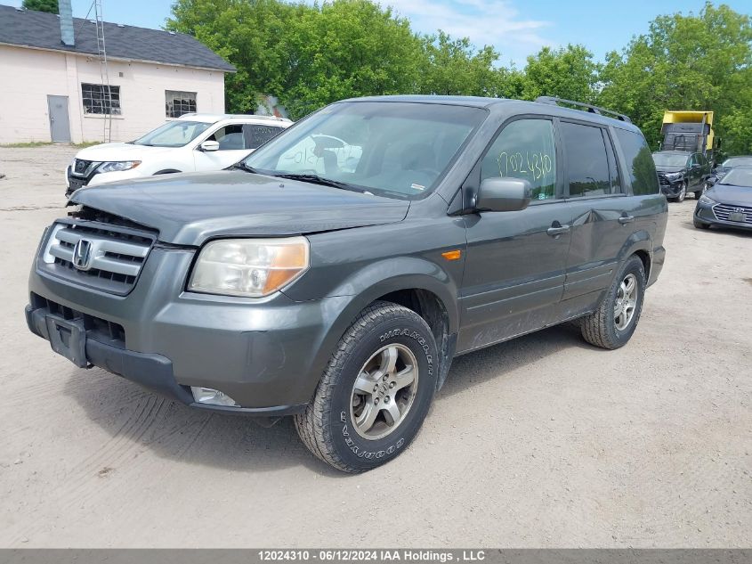 2007 Honda Pilot VIN: 2HKYF185X7H003377 Lot: 12024310