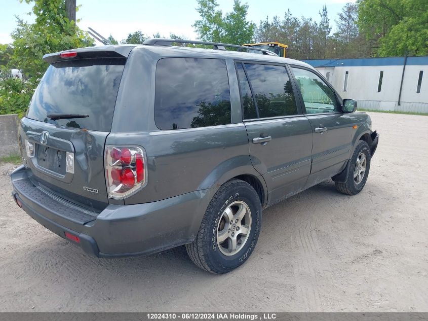 2007 Honda Pilot VIN: 2HKYF185X7H003377 Lot: 12024310