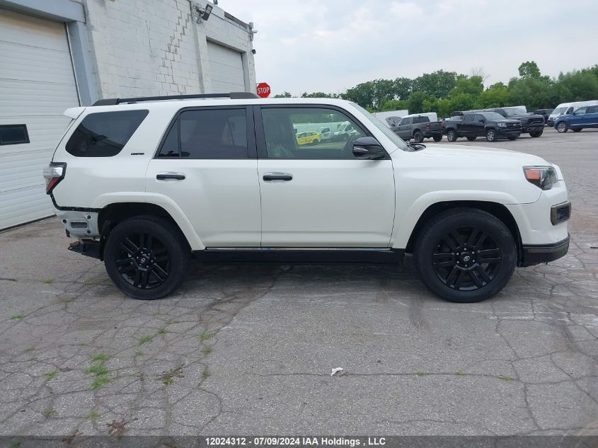 2019 Toyota 4Runner Sr5 VIN: JTEBU5JR0K5630044 Lot: 12024312