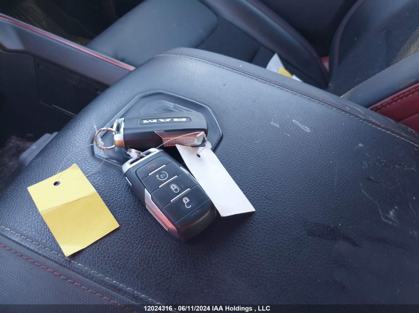 2022 Ram 1500 Rebel VIN: 1C6SRFLM1NN202704 Lot: 12024316