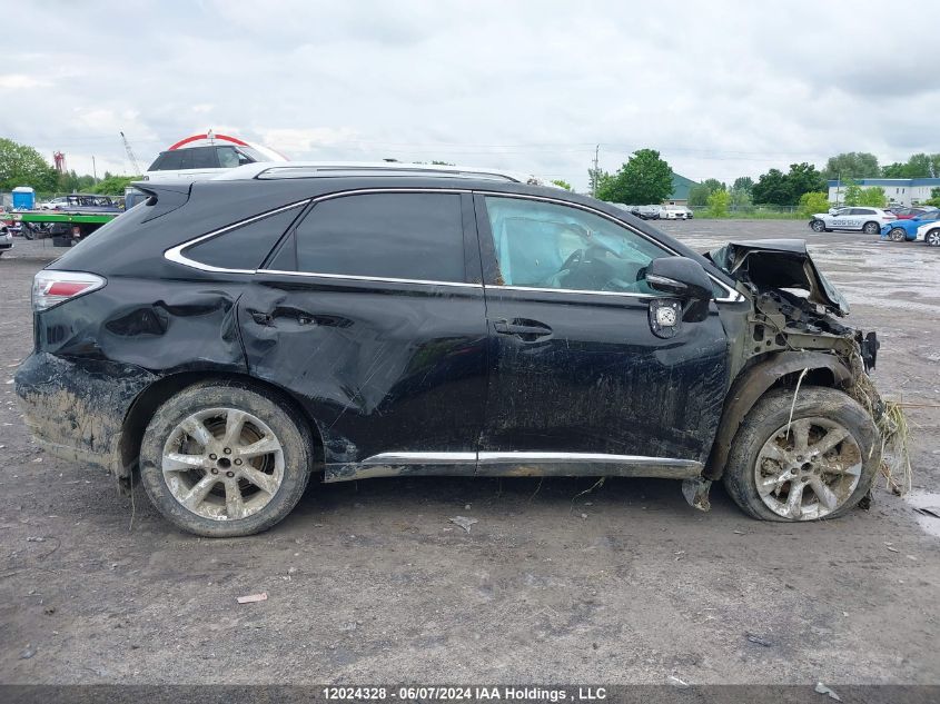 2012 Lexus Rx 350 VIN: 2T2BK1BA9CC123817 Lot: 12024328