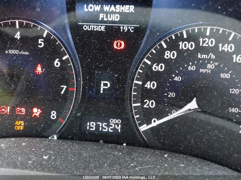 2012 Lexus Rx 350 VIN: 2T2BK1BA9CC123817 Lot: 12024328