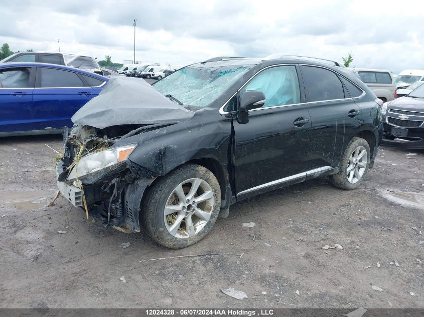 2012 Lexus Rx 350 VIN: 2T2BK1BA9CC123817 Lot: 12024328